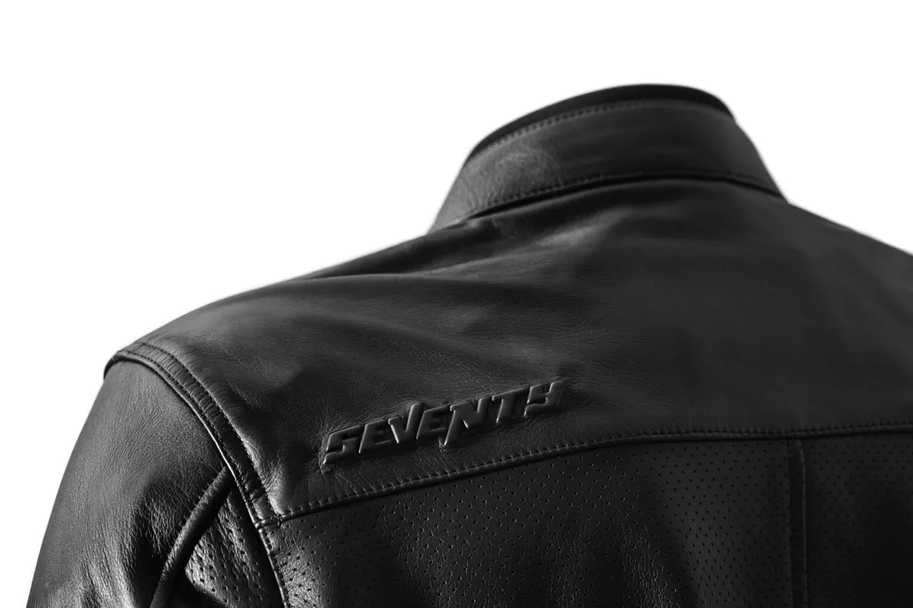 CHAQUETA SD-JL4 LEGEND CLASSIC PIEL VERANO HOMBRE NEGRO S 10