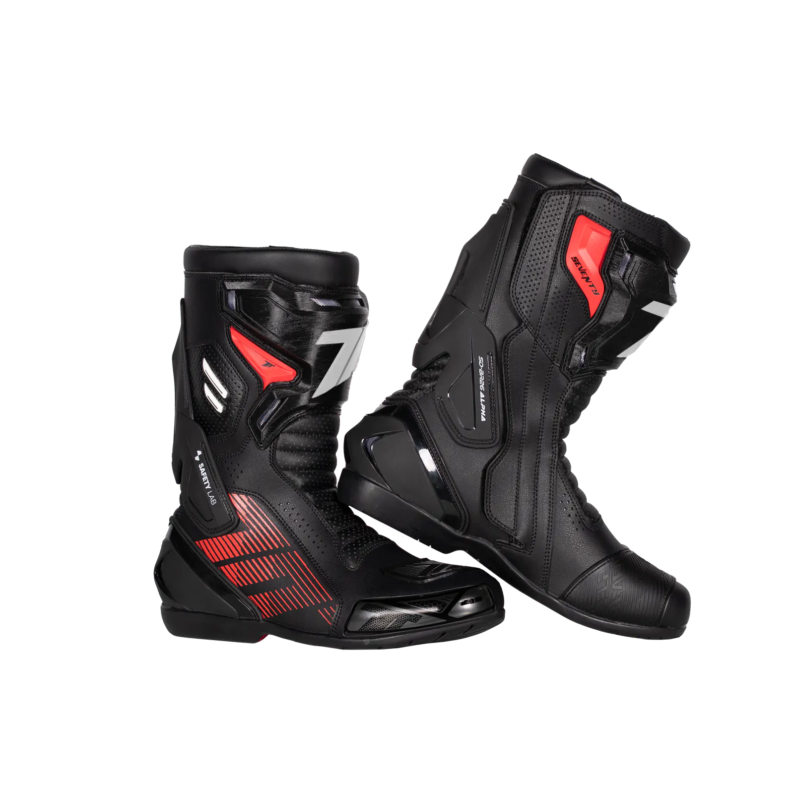 BOTA SD-BR26 ALPHA UNISEX NEGRO/BLANCO/ROJO 39