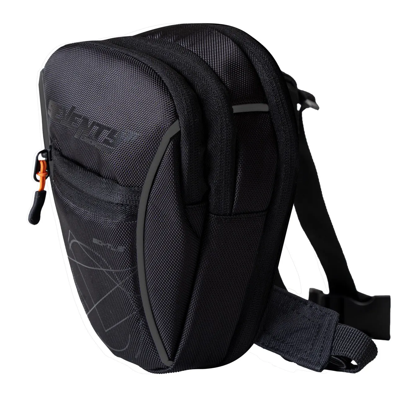 SD-TL2 MOCHILA DE PIERNA PARA MOTO NEGRA/BLANCA 3