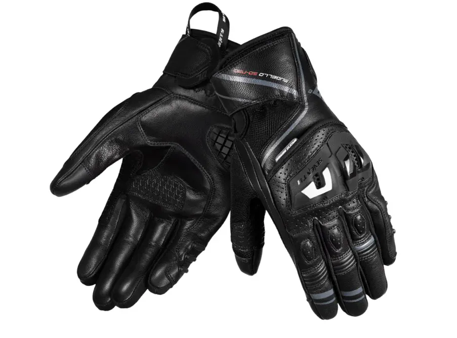 Guante Seventy SD-N30 Mugello Hombre Negro/Gris