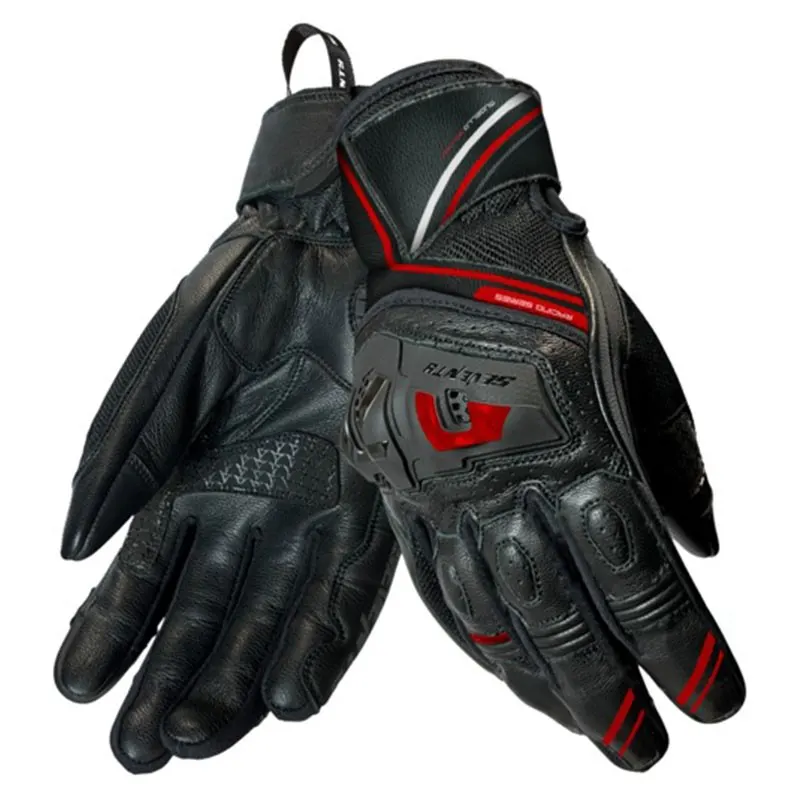 Guante Seventy SD-N30 Mugello Hombre Negro/Rojo