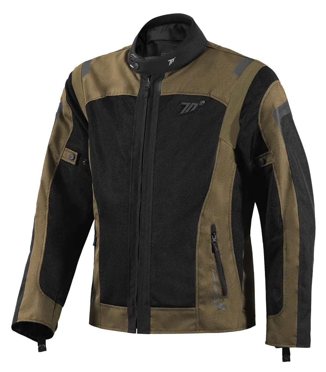 Chaqueta Seventy SD-JT66 Sahara Marrón/Negro