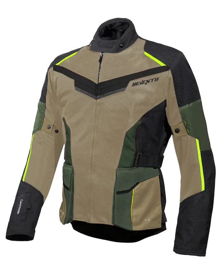 Chaqueta Seventy SD-JT70 Atacama Arena/Verde/Amarillo