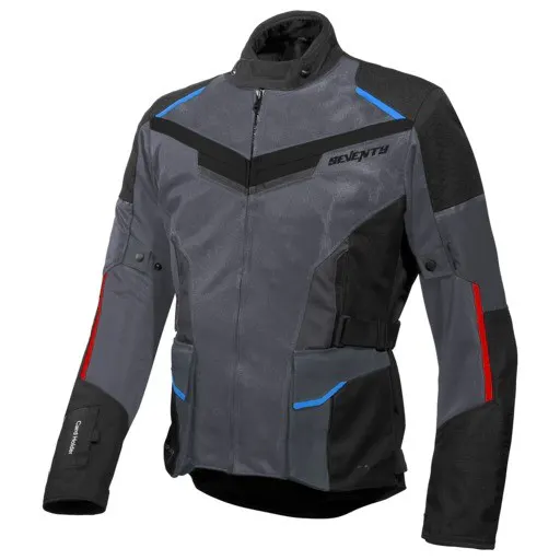 Chaqueta Seventy SD-JT70 Atacama Negro/Azul/Rojo
