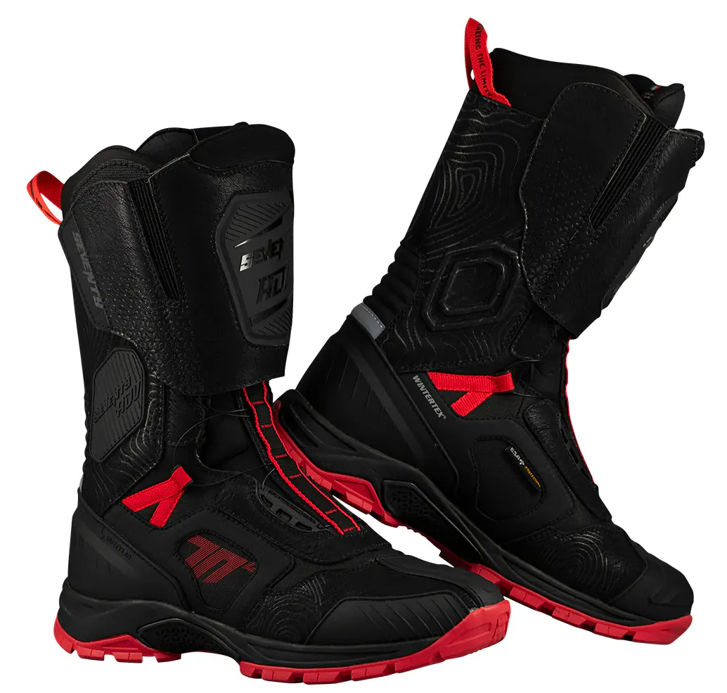 Botas Seventy SD-BA6 Stelvio Alta Roja