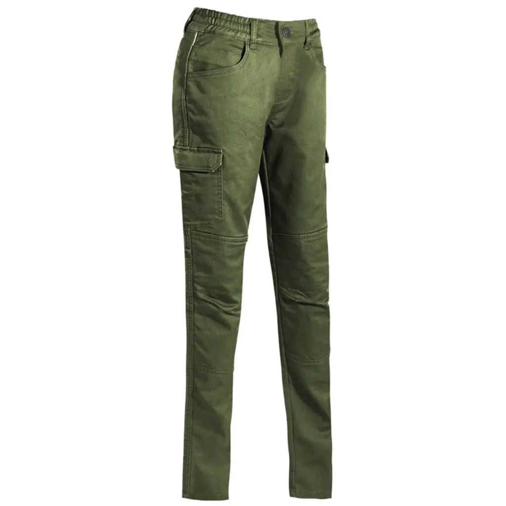 Pantalón Mujer Seventy SD-PC26 Teide Cargo Verde Bosque