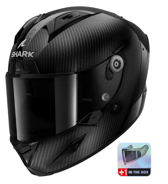 Casco Shark Aeron Full Carbono brillo