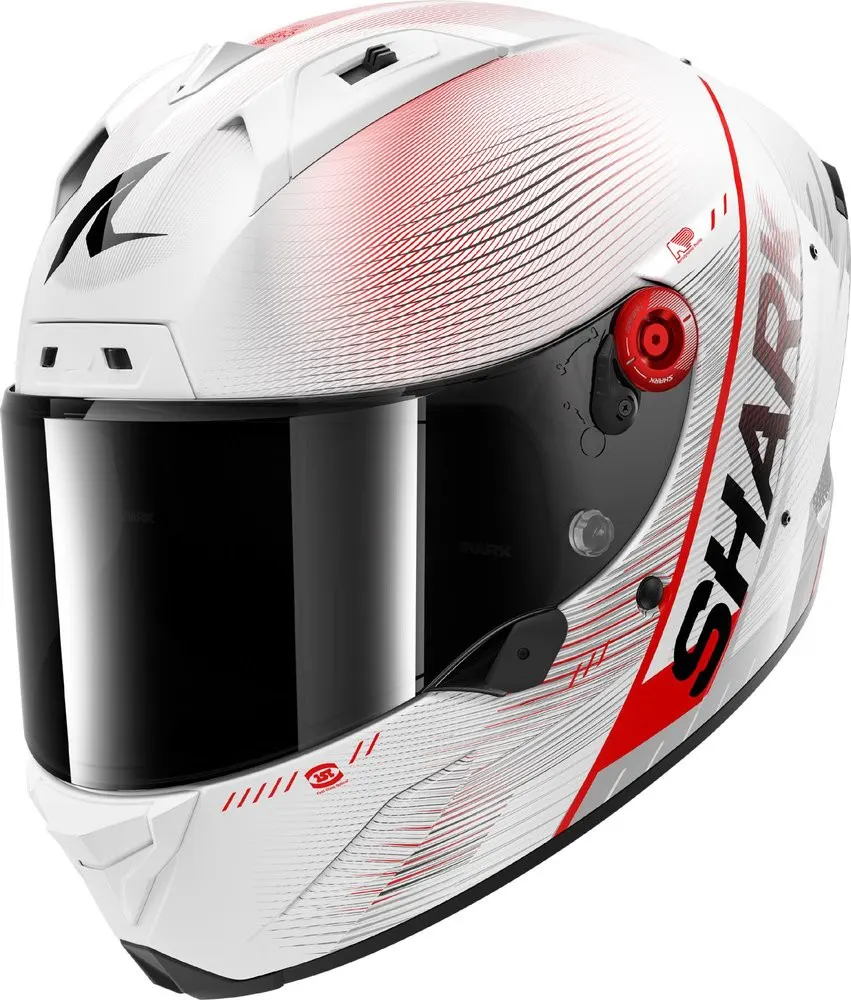 Casco Shark Aeron Speed-Tech Blanco/Rojo