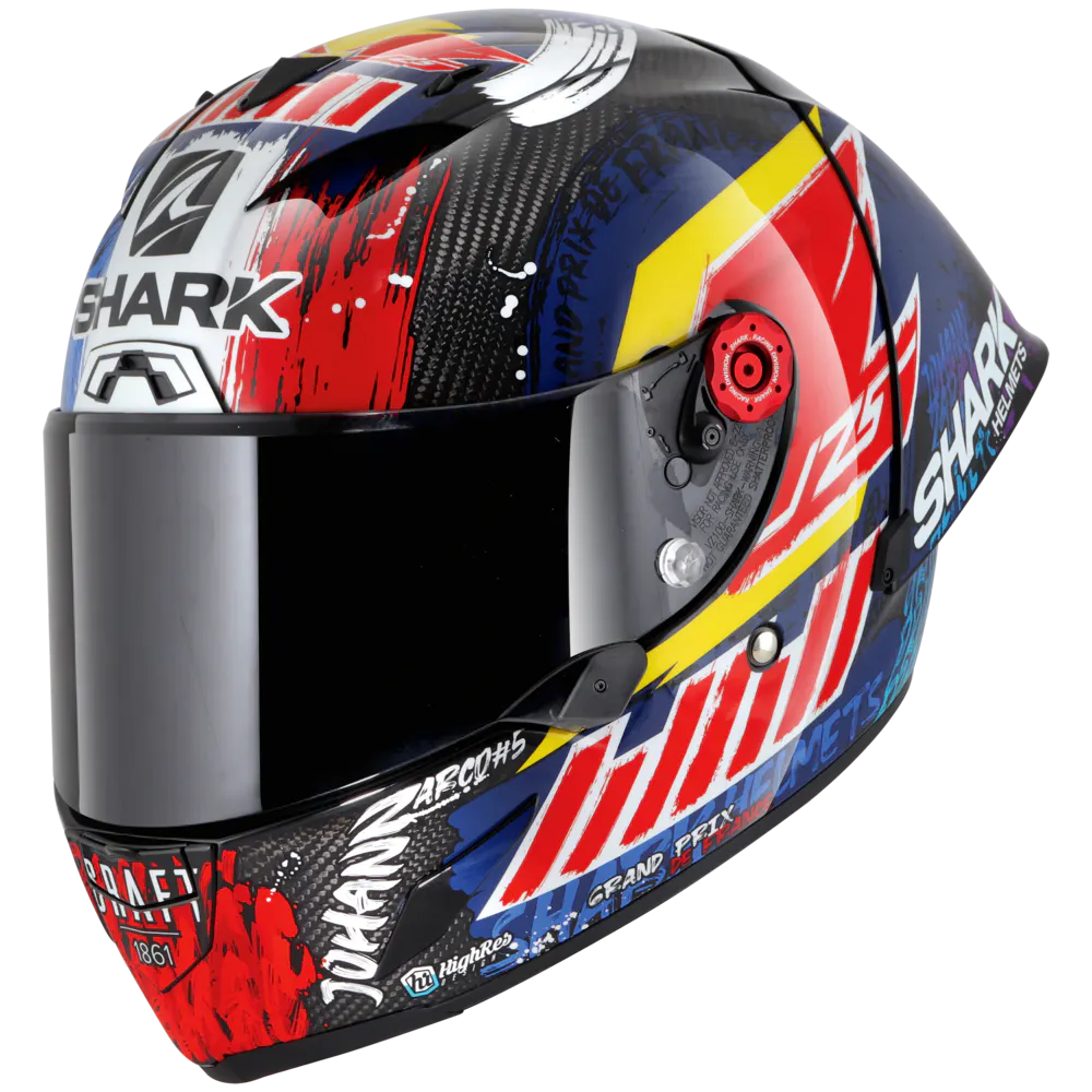 Casco Shark Race-R Pro GP 06 Replica Zarco Chakra Carbon