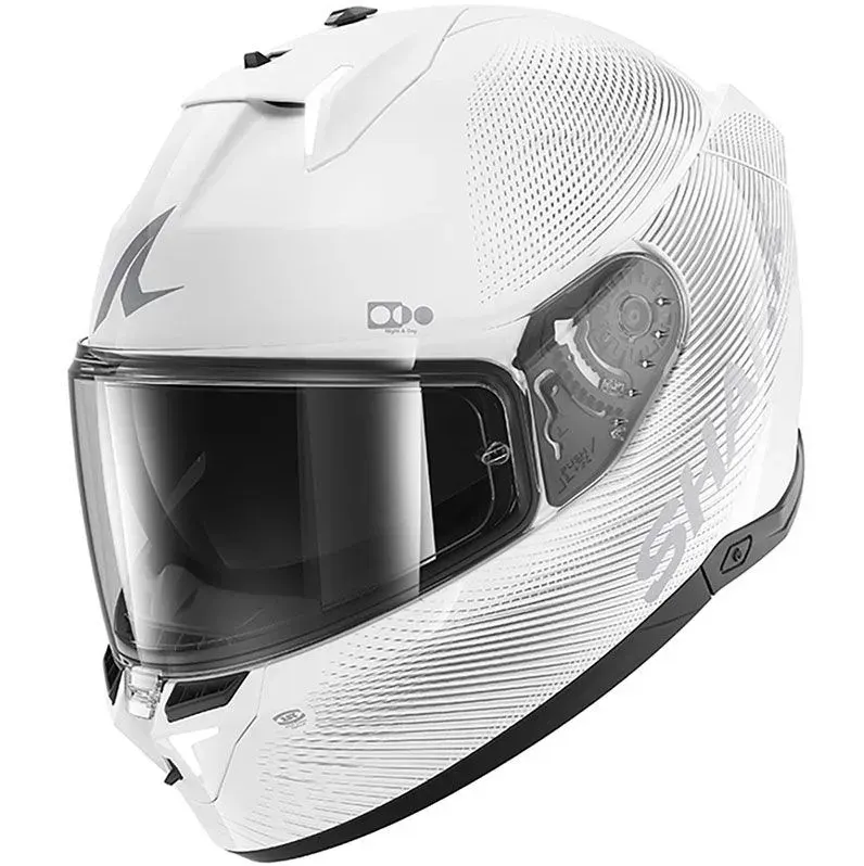 Casco Shark Skwal i3 SP Lyne Blanco/Plata