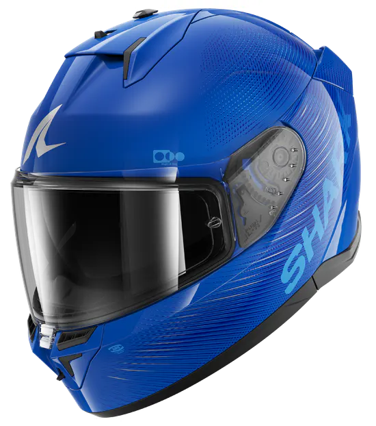 Casco Shark D-Skwal 3 SP Lyne Azul/Plata