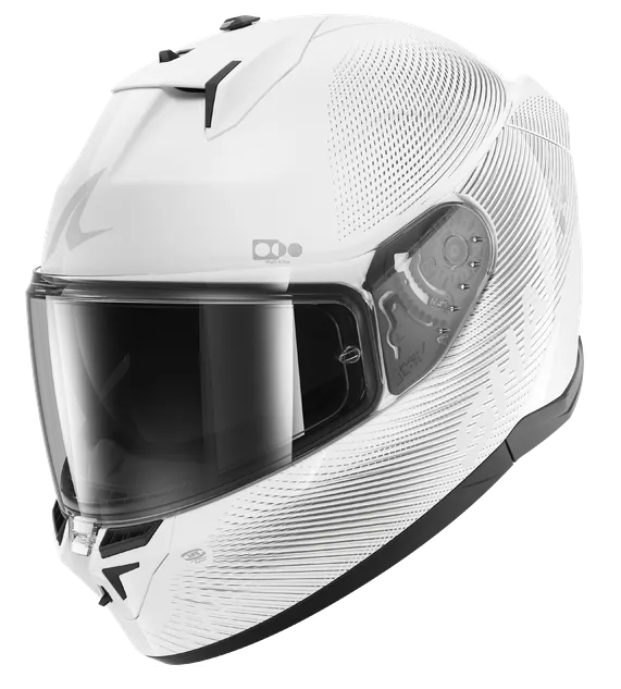 Casco Shark D-Skwal 3 SP Lyne Blanco/Plata