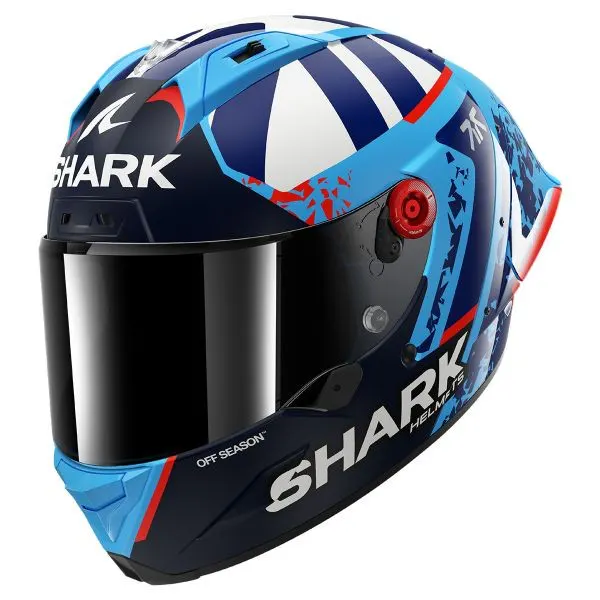 Casco Shark Aeron-GP FIM Racing 1 Replica Raul Fernandez Azul/Blanco