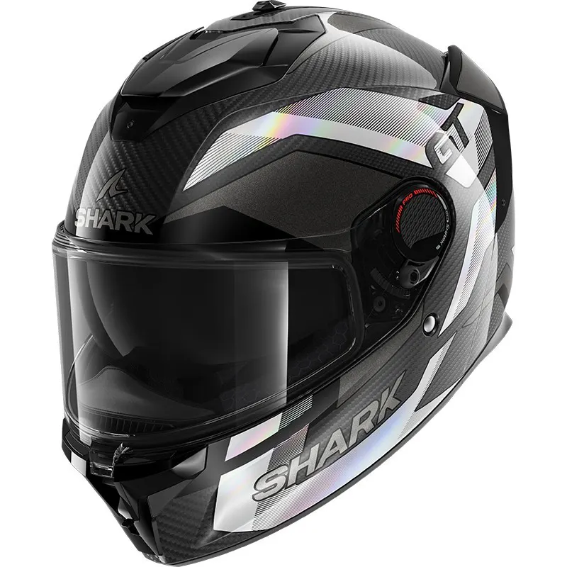 Casco Shark Spartan GT Pro Carbon Ritmo Antracita Iridescent