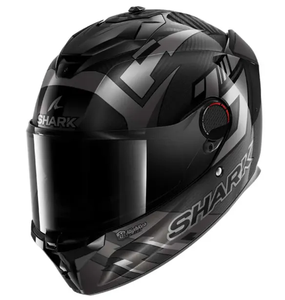 Casco Shark Spartan GT Pro Carbon Zarco Track Racer Anthracita/Cromado