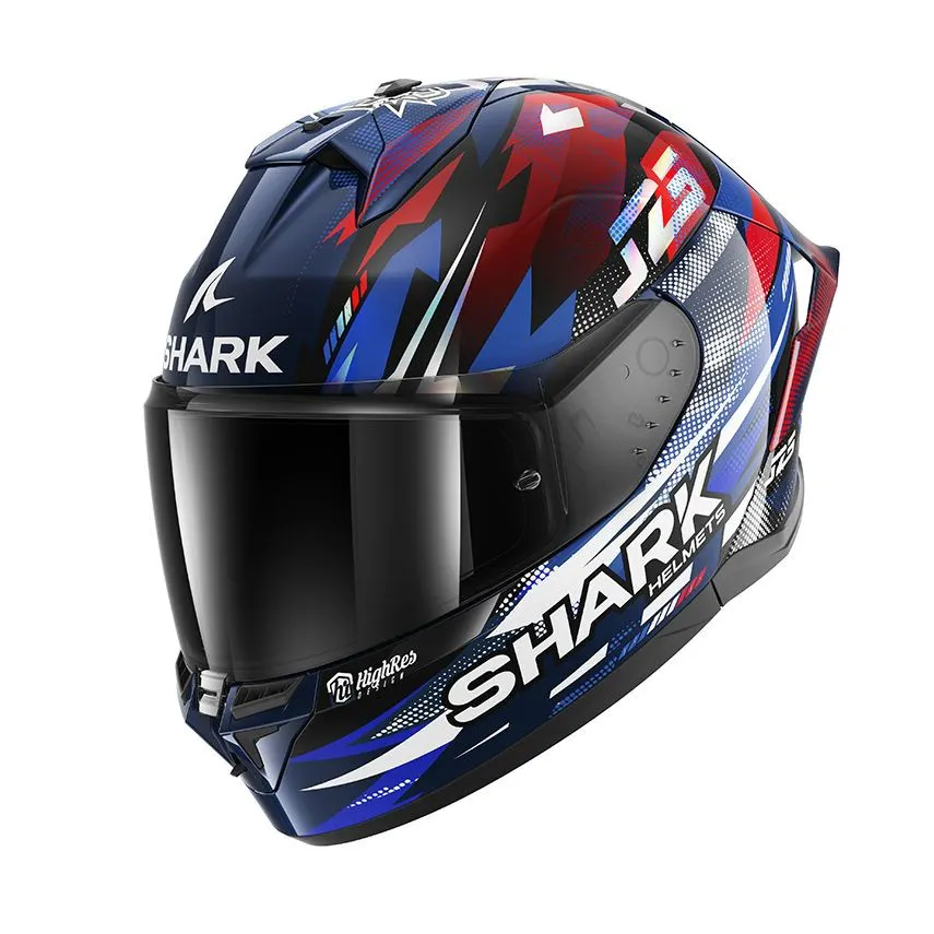 Casco Shark Skwal Cup Replica Zarco GP Azul/Rojo