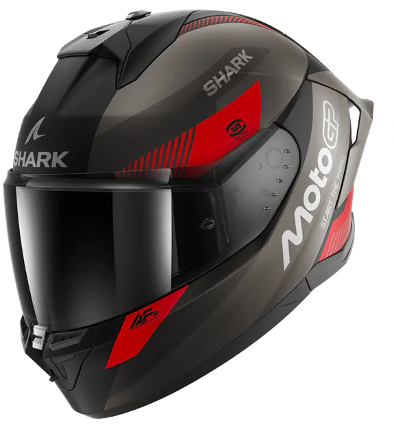 Casco Shark Skwal Cup Moto GP Negro/Antracita/Rojo