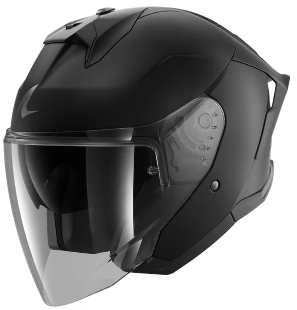 Casco Shark Skwal Jet Cup Negro mate