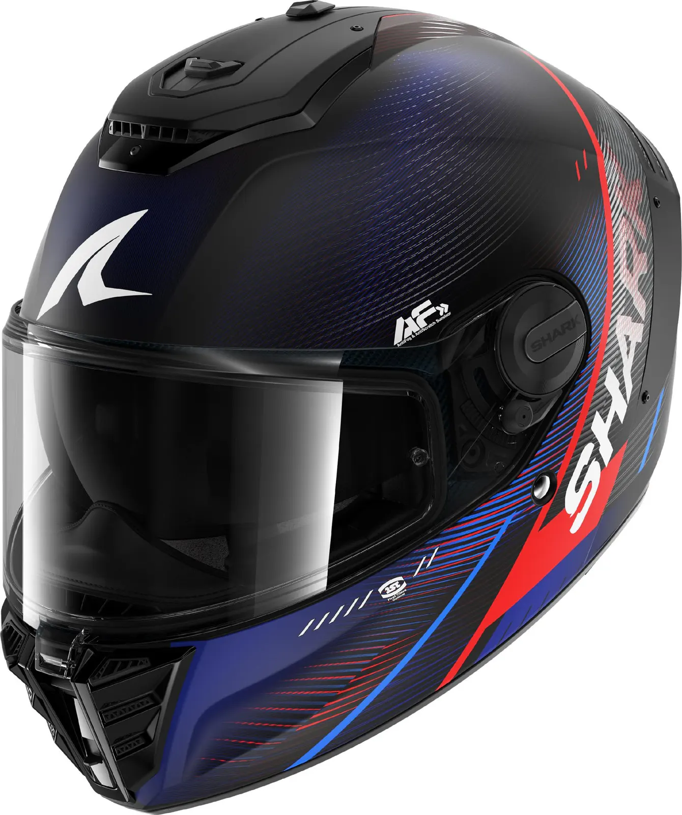 Casco Shark Spartan RS Speed-Tech Negro/Azul/Rojo