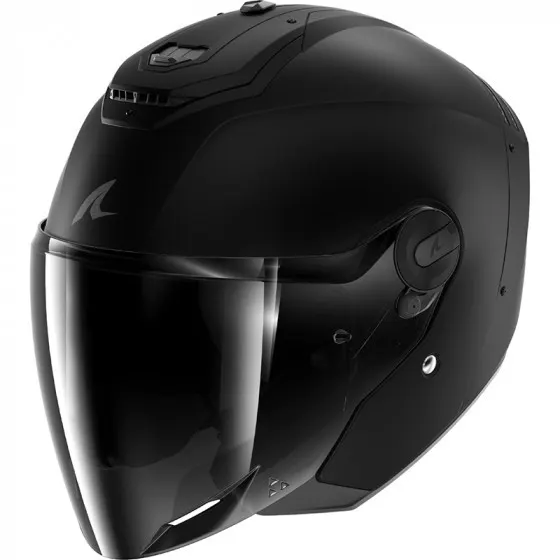 Casco Shark RS JET Carbono Dark shadow Negro mate