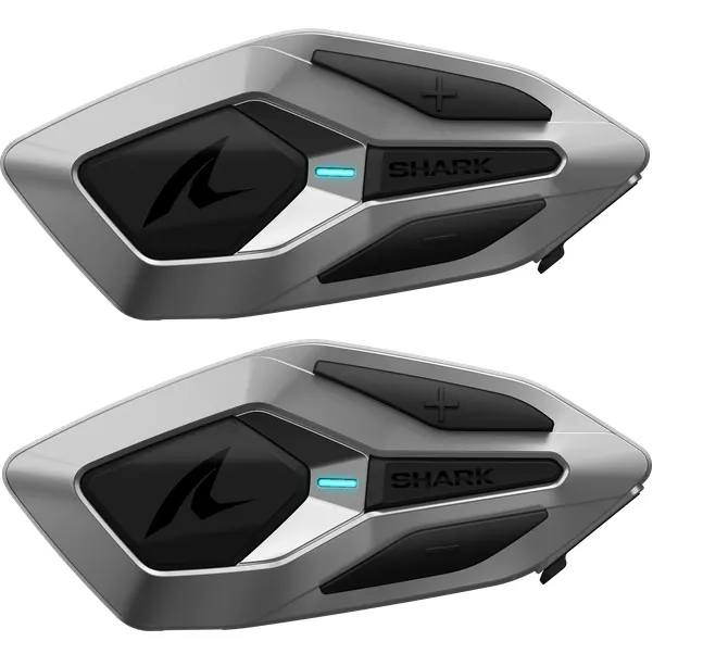 Intercomunicador Shark X Sena MWD MESH Pack doble