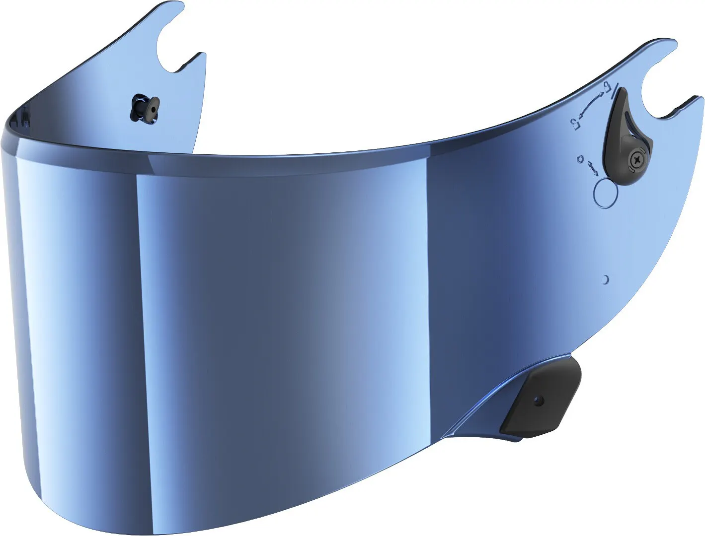 Pantalla Shark Race-R Pro GP/Aeron GP Iridium Azul