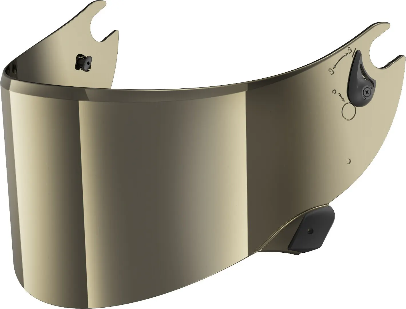 Pantalla Shark Race-R Pro GP/Aeron GP Iridium Oro