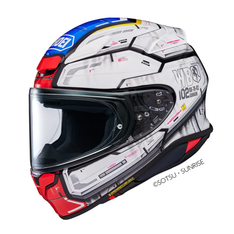 Casco Shoei NXR 2 Gundam TC10