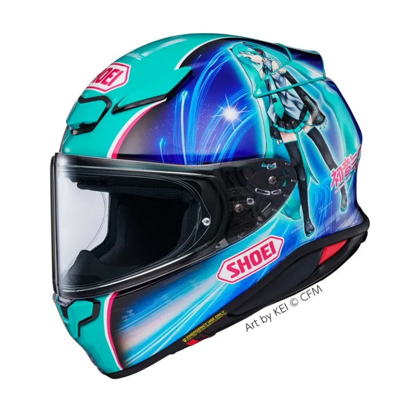 Casco Shoei NXR 2 Hatsune Miku TC4