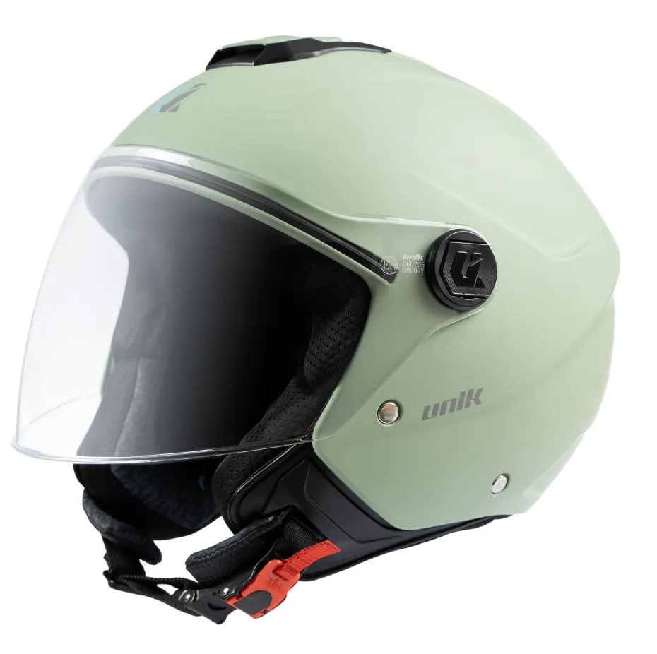 Casco jet Unik Vertex Verde oliva