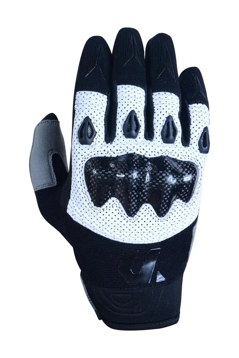 Guantes Cross Unik X-4 Blanco/Negro