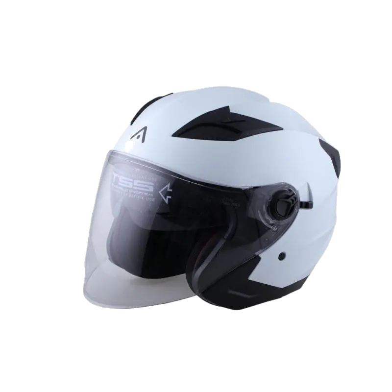 Casco ADN Cosmo Blanco brillo
