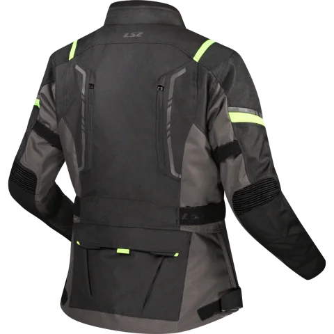 Chaqueta Mujer Invierno LS2 Narvik Gris/Negra/Amarillo