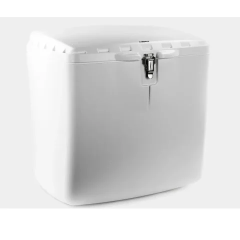 Maleta Reparto Mega Box 100L con cerradura Blanca