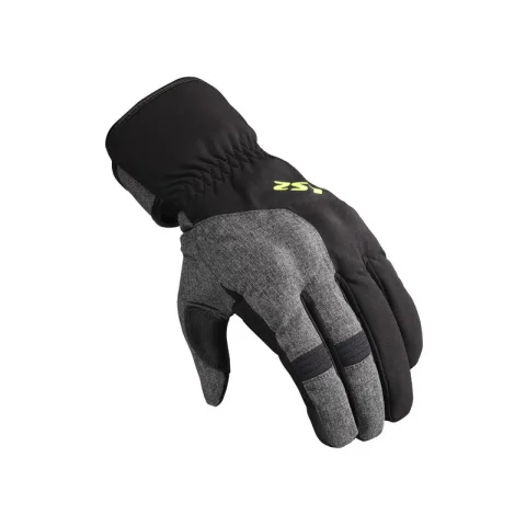 Guante Hombre LS2 Urbs II Negro/Gris/Amarillo