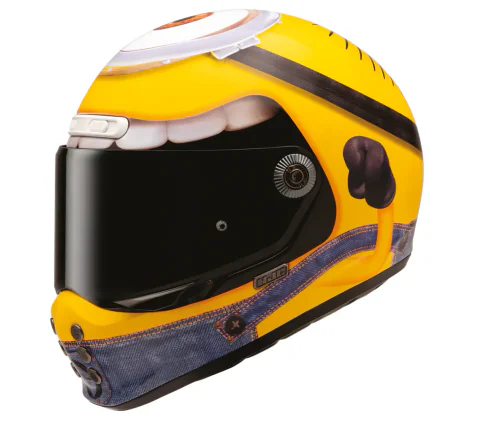 Casco HJC V10 Stuart Minions MC3