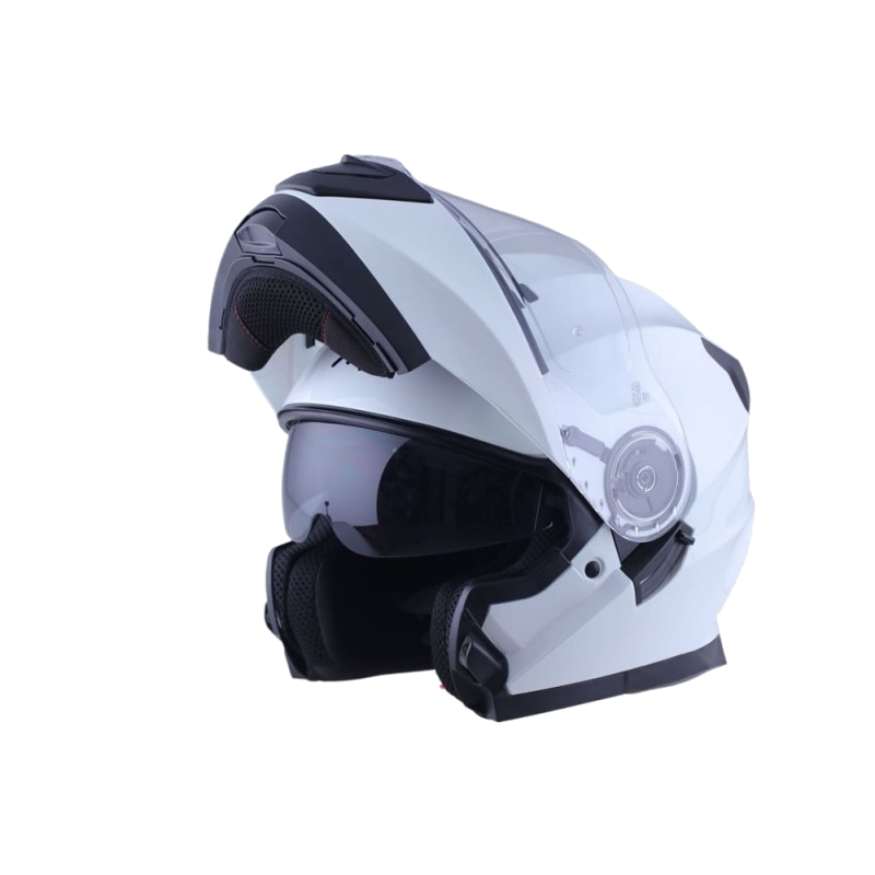 Casco ADN Audace Blanco brillo