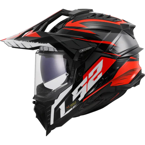 MX701 EXPLORER SPIRE BLACK TITANIUM RED