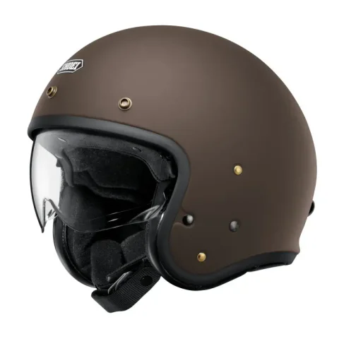 Casco Shoei J·O 2 Marrón mate