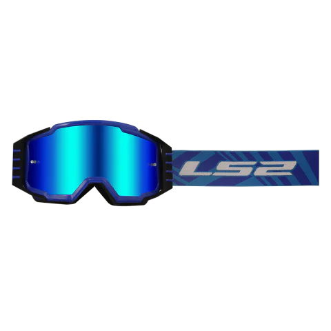 CHARGER PRO GOGGLE WITH IRIDIUM VISOR BLUE