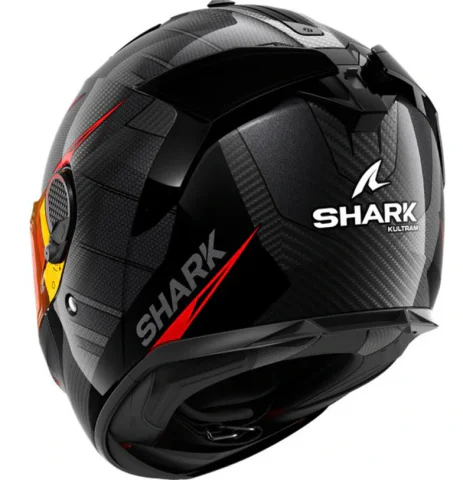 Casco Shark Spartan GT Pro Carbon Kultram Negro/Rojo