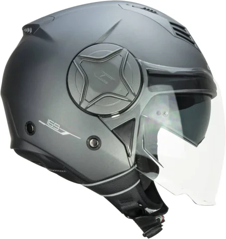 Casco jet CGM 169A ILLI Antracita mate
