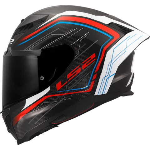 Casco LS2 FF807 Dragon Subic Blanco/Azul/Rojo