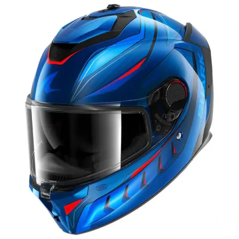 Casco Shark Spartan GT Pro Carbon Mekarium Azul