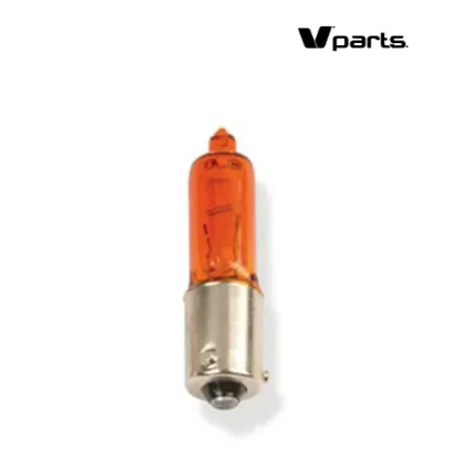 Lámpara bayoneta 9 mm 12Vx21W. Naranja