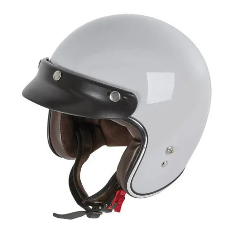 Casco Garibaldi G02x Gris claro brillo