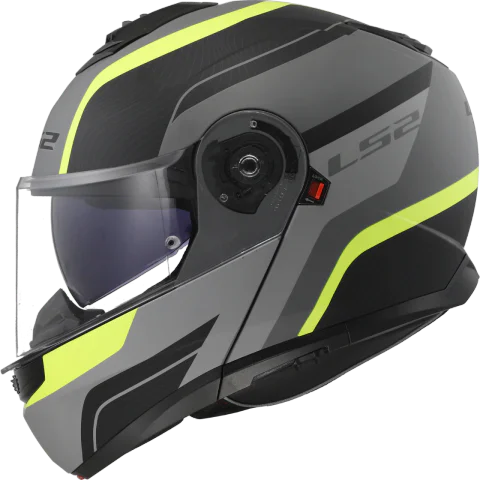 Casco LS2 FF908 STROBE II MONZA MATT BLACK HI VIS YELLOW