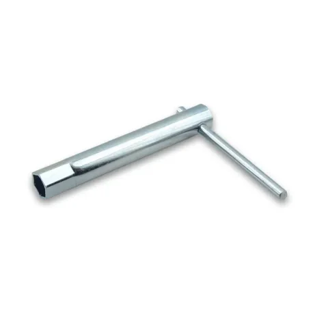 Llave de bujia c/palanca. Hexagono 16 mm.