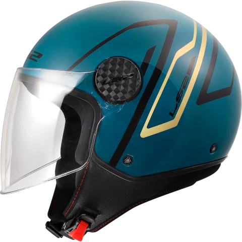Casco LS2 OF558 SPHERE LUX II MINIM BLUE TEAL