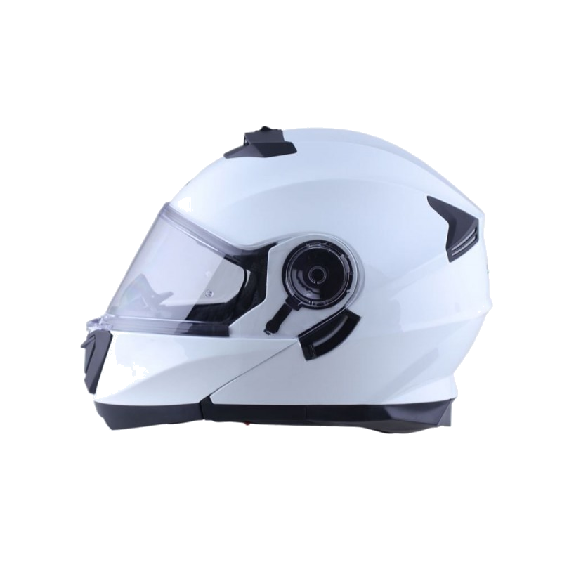 Casco ADN Audace Blanco brillo 2